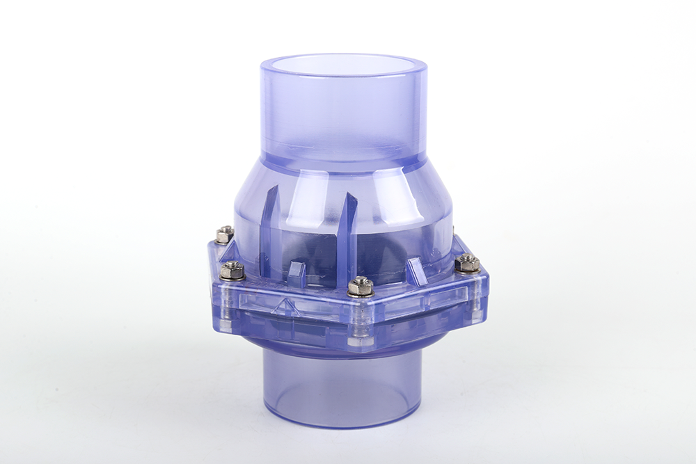 虎丘透明翻板式止回阀